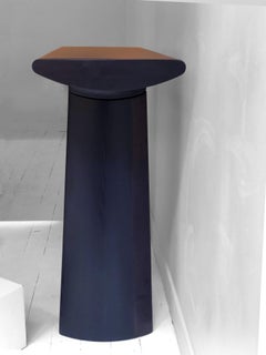 Night Blue Stained Ash Daiku Console 120 by Victoria Magniant