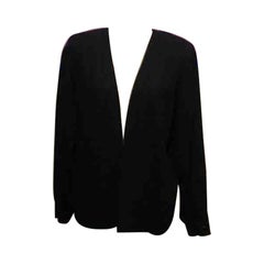 Night by Valentino Black Crepe Evening Jacket