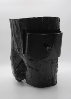 Night Log / Nightstand Sculptural Side Table