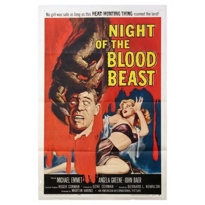 Night of The Blood Beast, Unframed Poster, 1958 For Sale