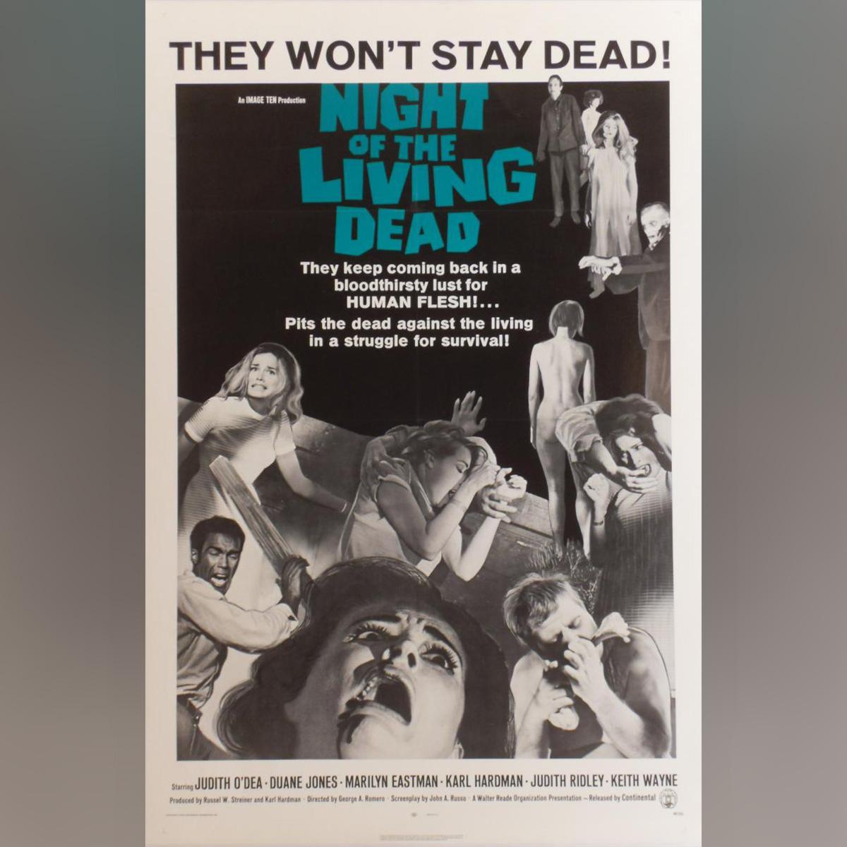 night of the living dead 1968 poster