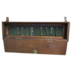 Night Porter’s 20 Hook Wall Hanging Key Cupboard   A lockable key cupboard