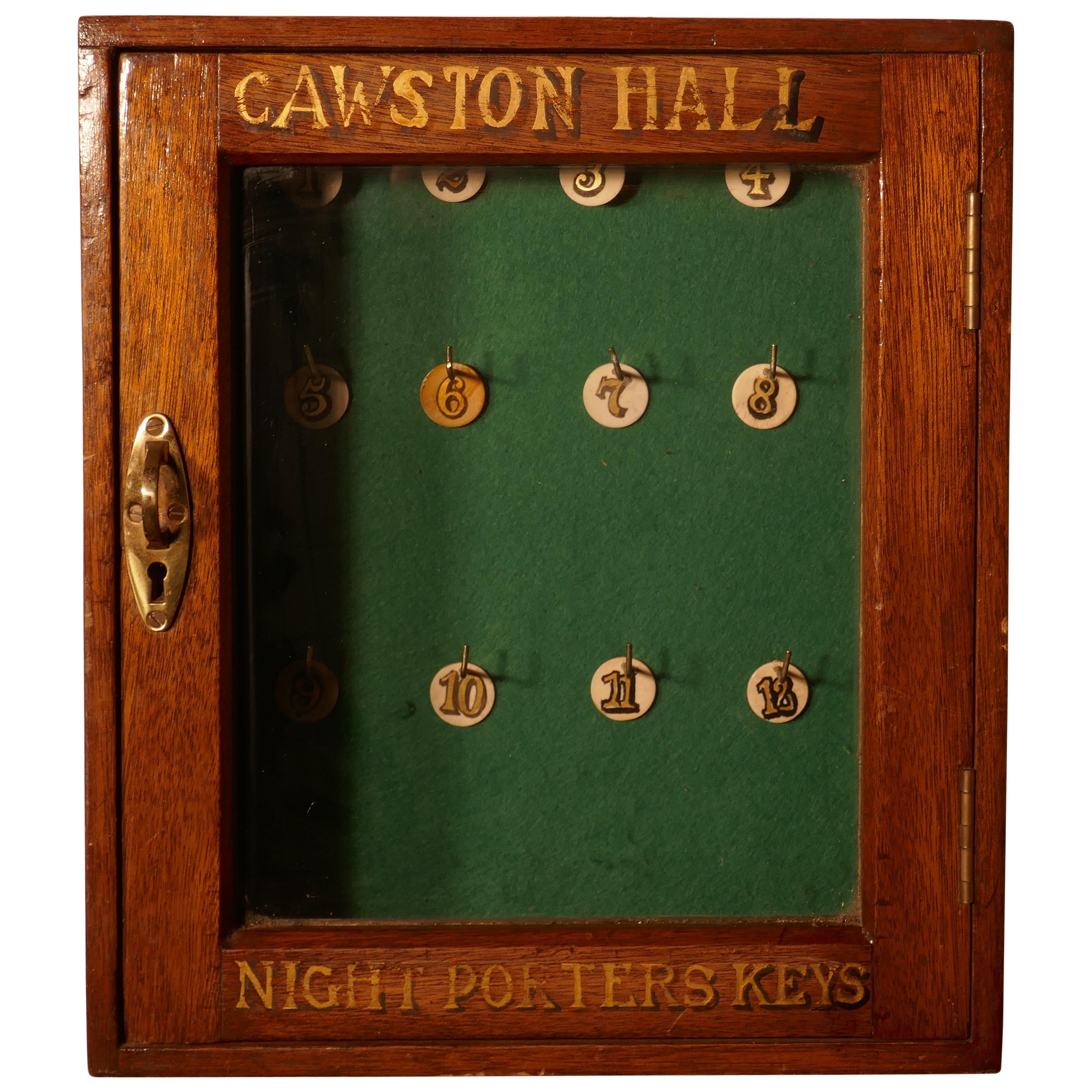 Night Porters Key Cupboard from Cawston Hall