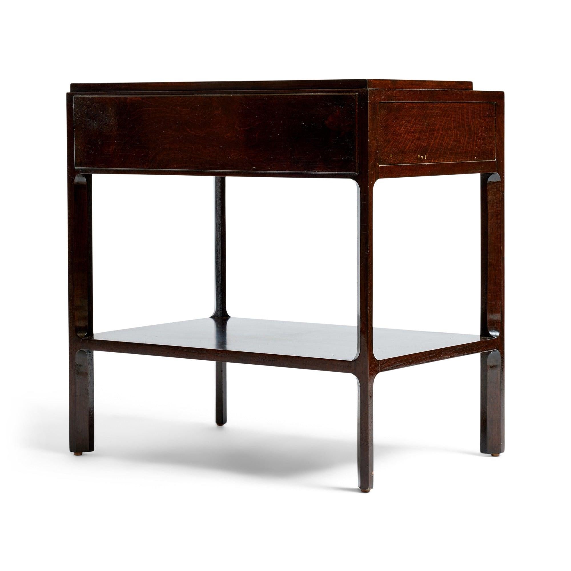 Night Stand by Edward Wormley for Dunbar In Excellent Condition For Sale In Sagaponack, NY
