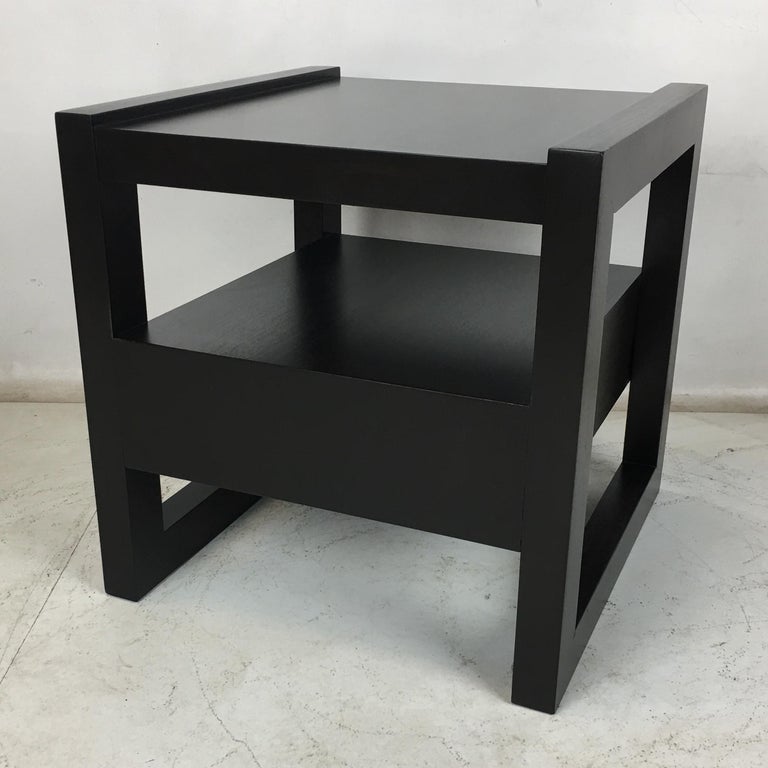 American Night Stand or End Table by Paul Laszlo For Sale
