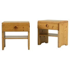 Bedside Tables Selected By Charlotte Perriand For Les Arcs Ski Resort