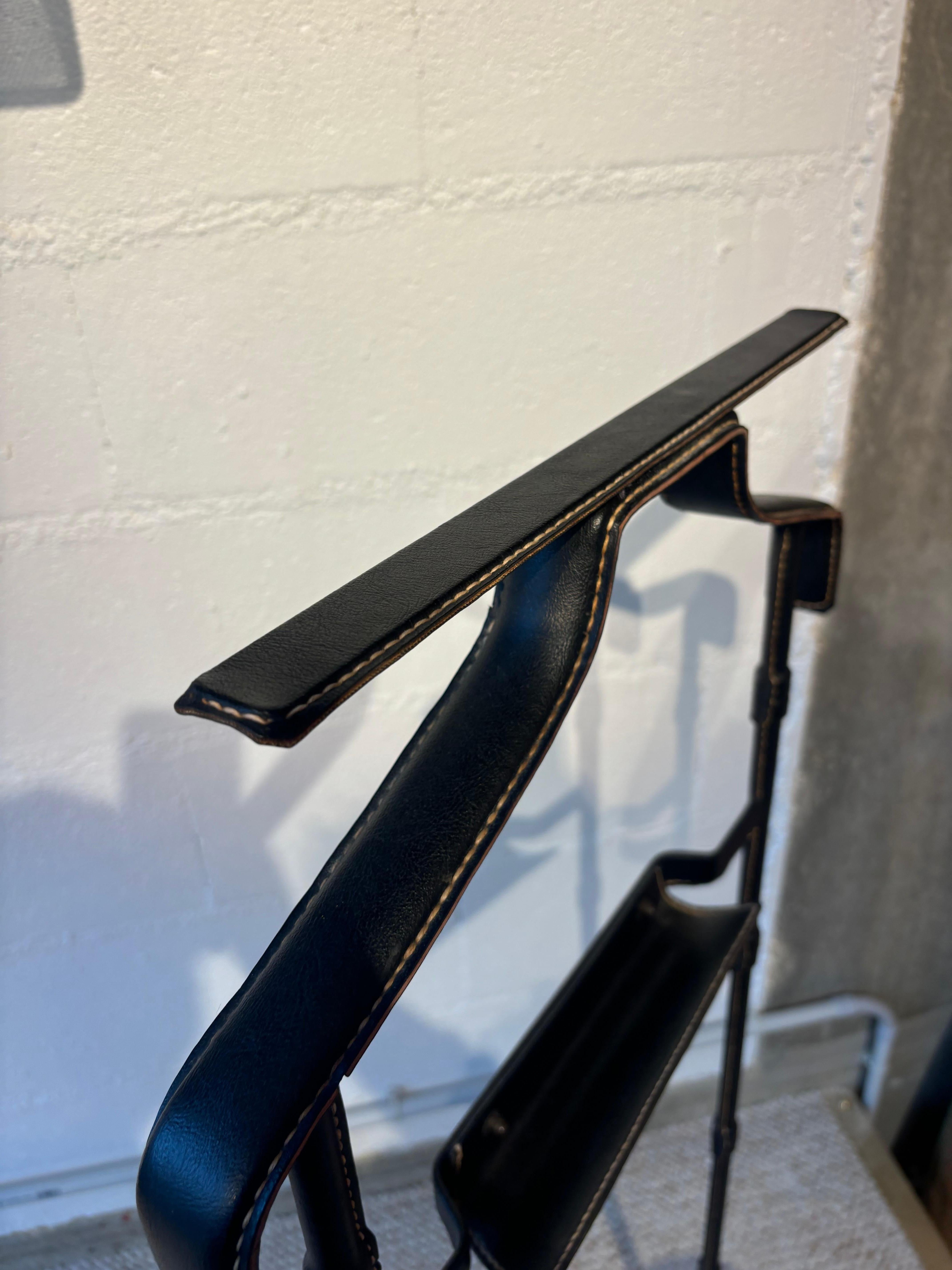 Metallo Cameriere di notte di Jacques Adnet in vendita