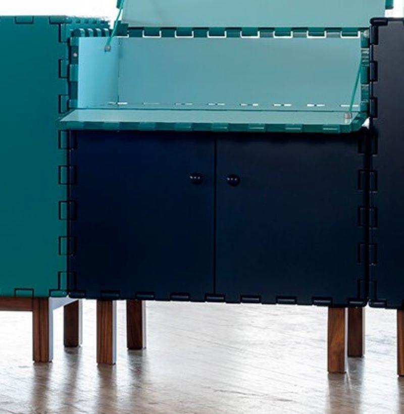 Nightstand Cabinet D by Luis Pons In New Condition In Geneve, CH