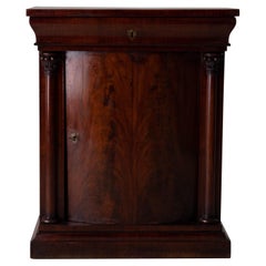 Nightstand Side Table Swedish Mahogany 19th Century Neoclassical Sweden