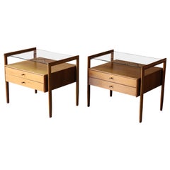 Nightstands by Barney Flagg for Drexel ‘Parallel’, America, 1960s