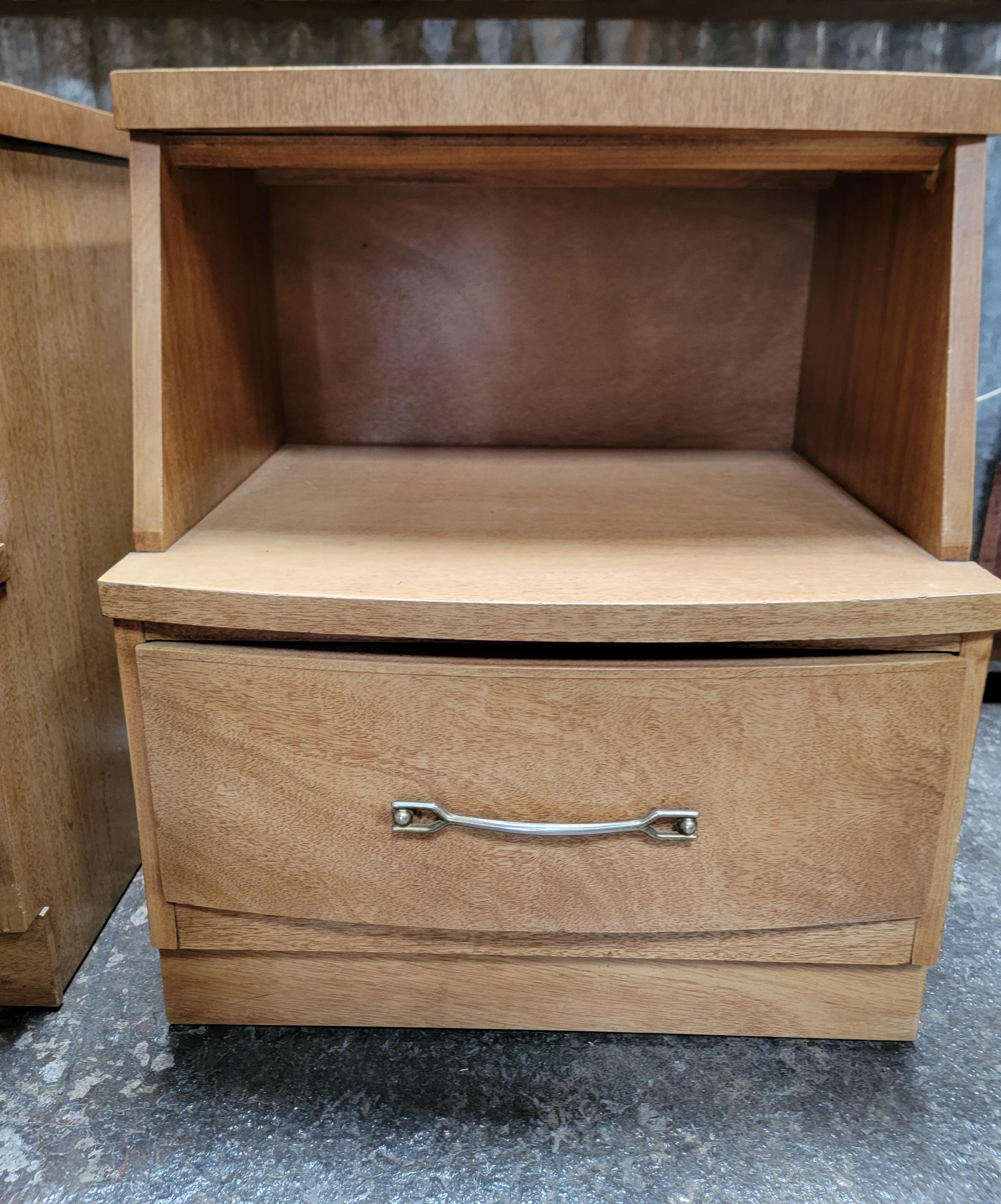 Nightstands / End Tables Mid-Century Modern 1950's For Sale 7