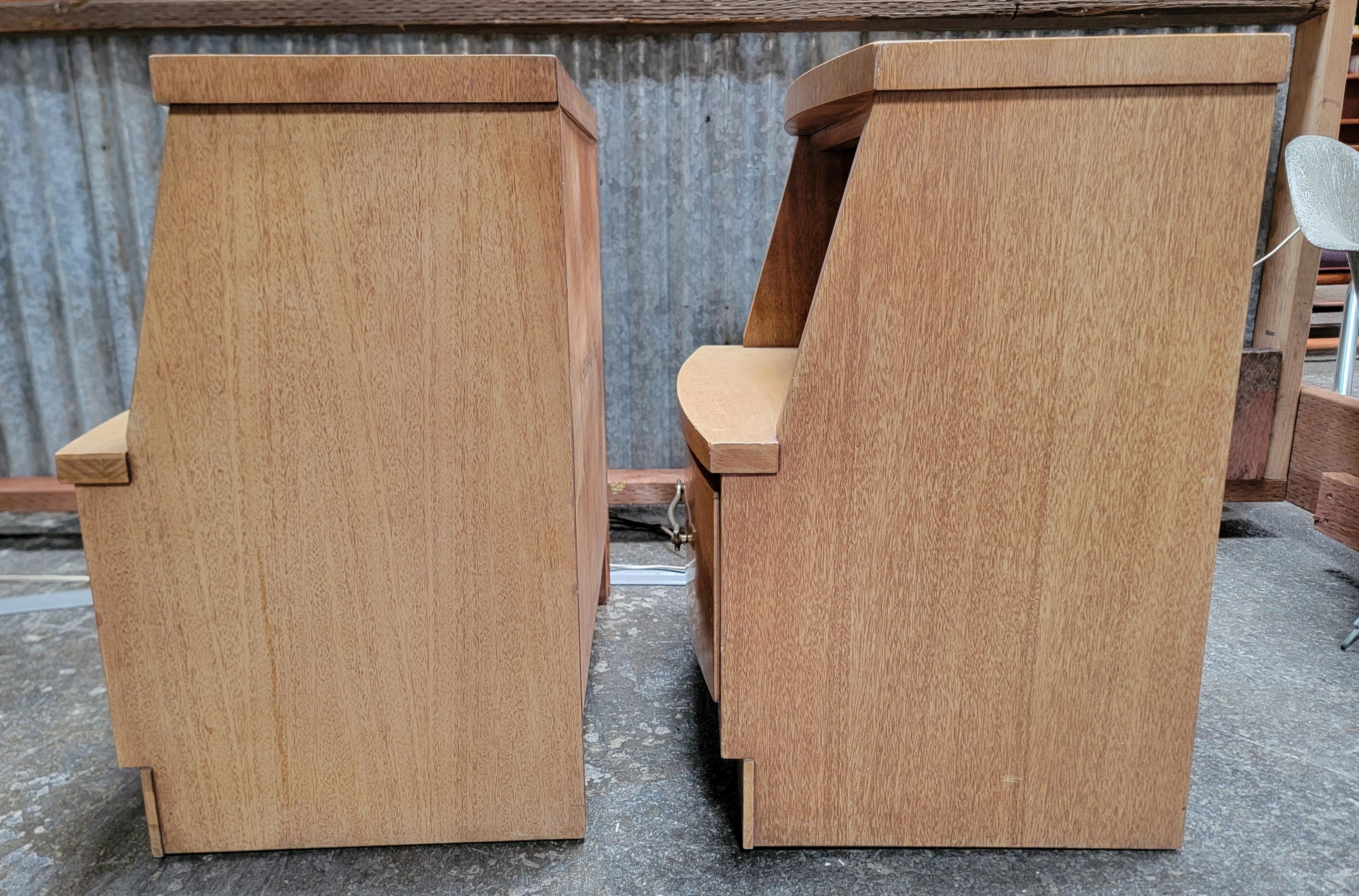 American Nightstands / End Tables Mid-Century Modern 1950's For Sale
