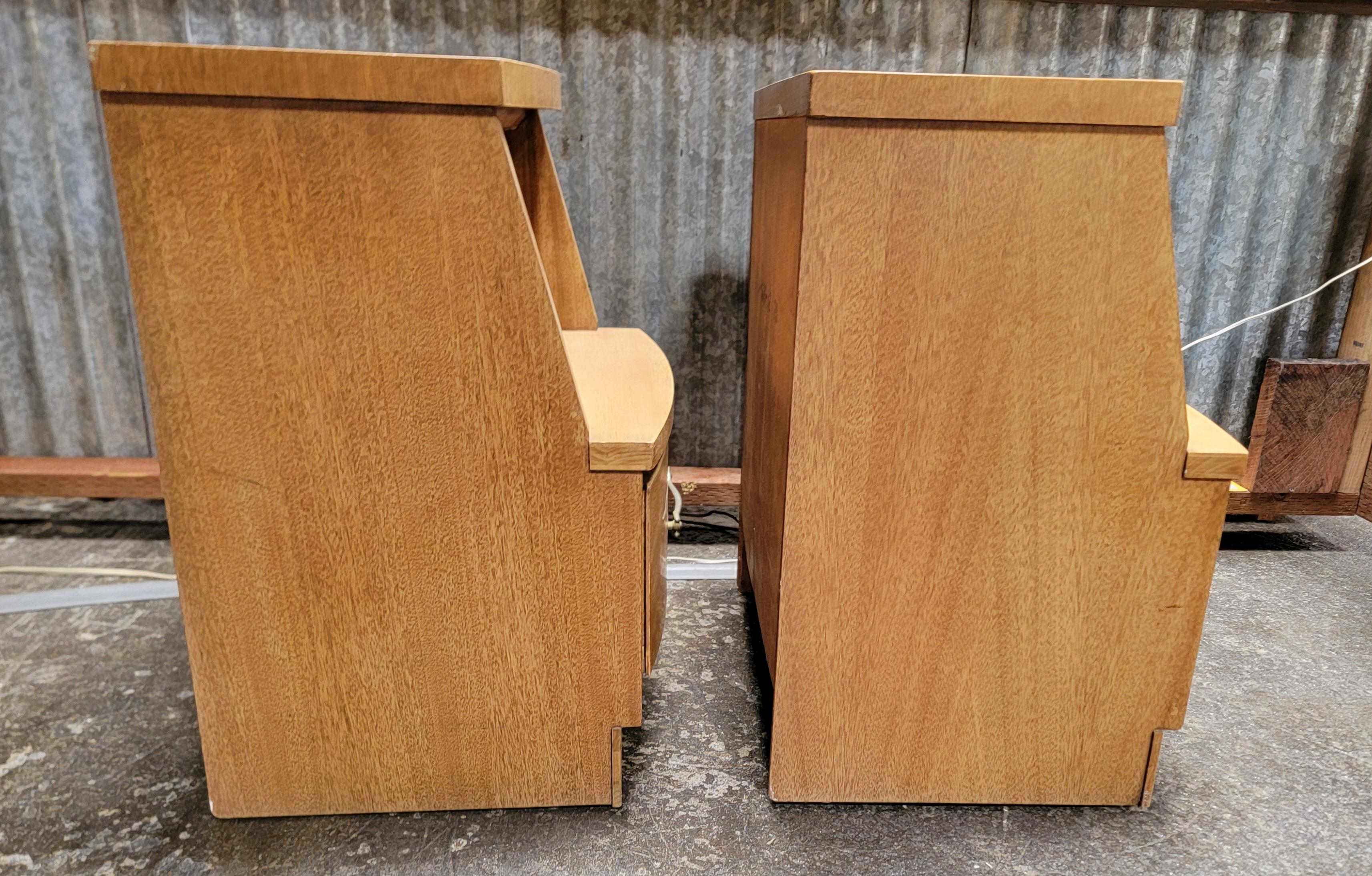 20th Century Nightstands / End Tables Mid-Century Modern 1950's For Sale