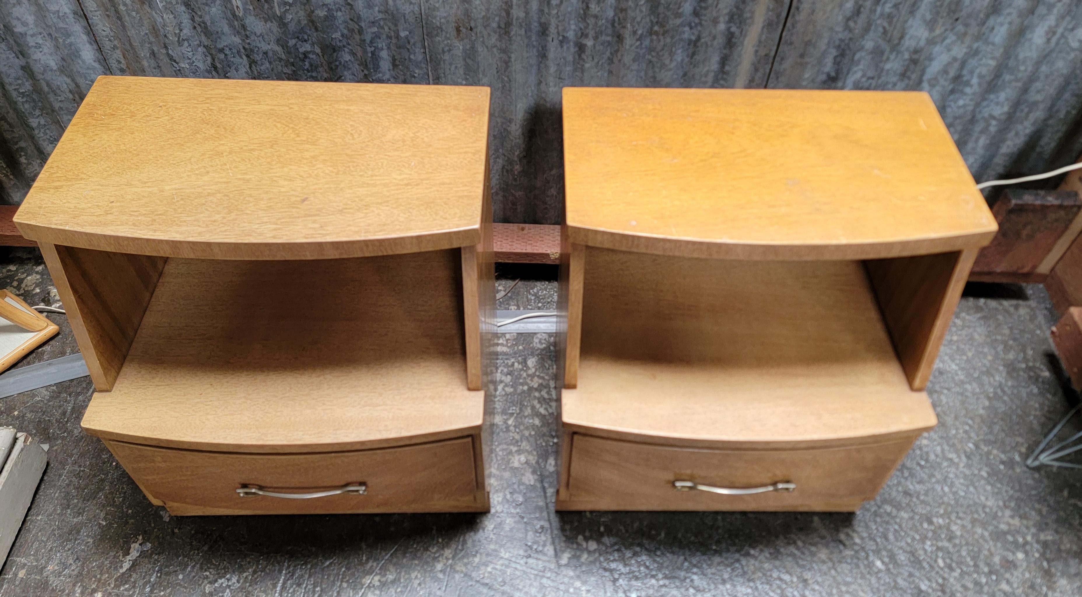 Nightstands / End Tables Mid-Century Modern 1950's For Sale 2