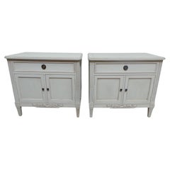 Tables de nuit de style gustavien