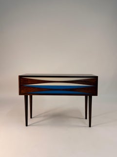 Nachttische in Palisanderholz entworfen von Niel Claussen