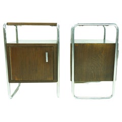 Nightstands or Bedside Tables 'Set of 2' by Thonet