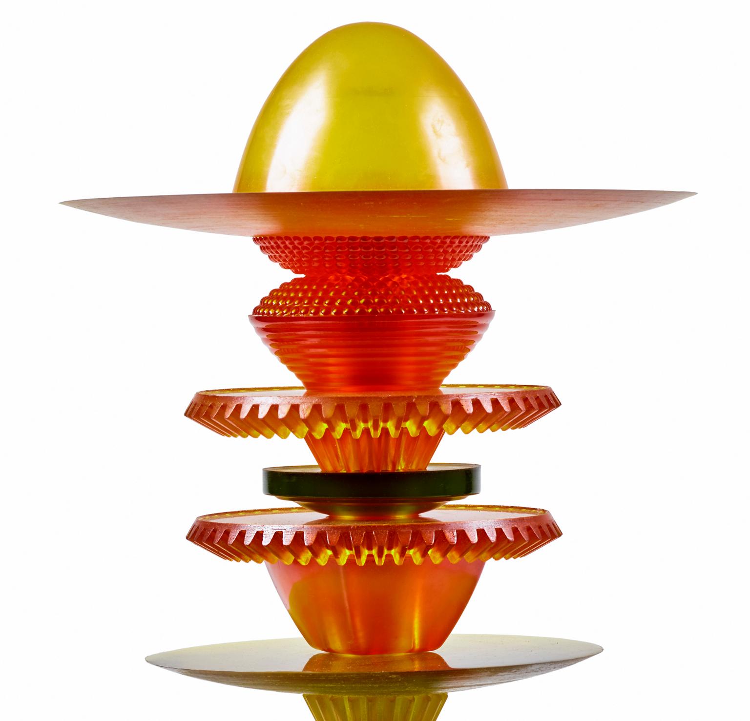 Lotus-Liquid Sunshine - Contemporary Sculpture by Niho Kozuru