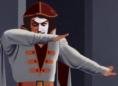 Nijinsky in the Lezginka, Life-Size Painting by Lynn Curlee