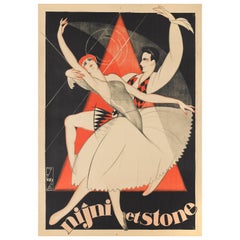 Vintage Nijni Et Stone 'French Ballet'