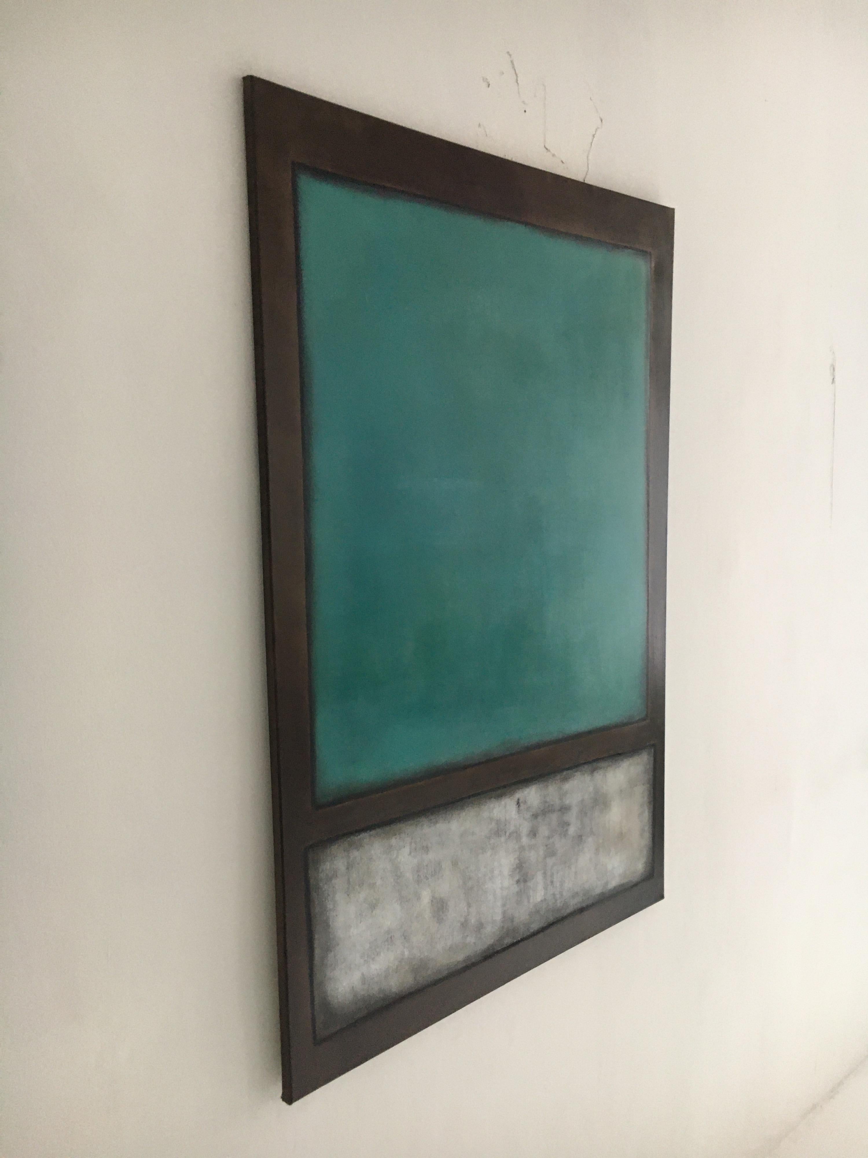 Nika Hofmann Large Scale Modern Abstract Minimalist Paining Austria 21st Century For Sale 3