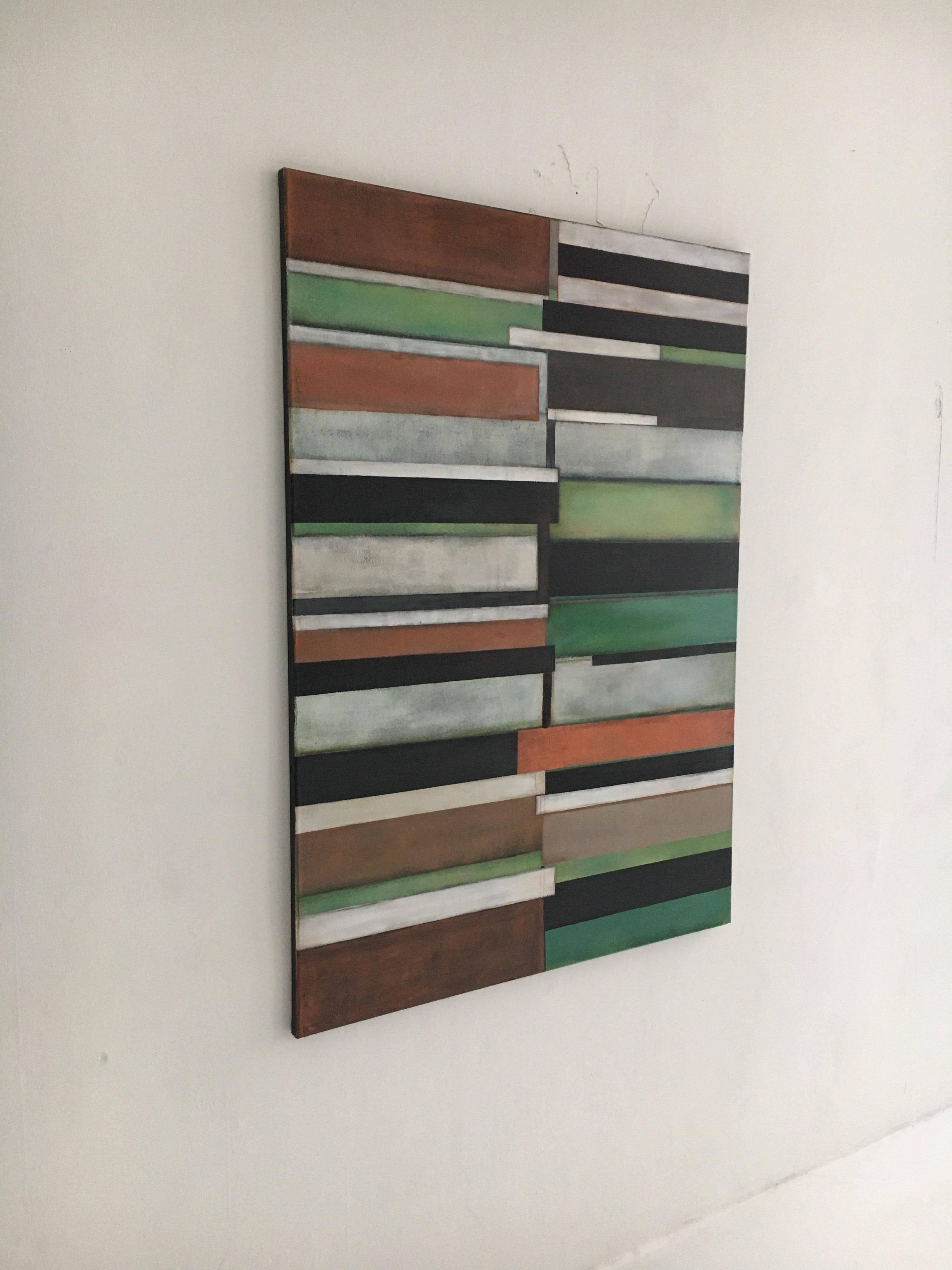 Nika Hofmann Large Scale Modern Abstract Minimalist Paining Austria 21st Century In Good Condition For Sale In Vienna, AT