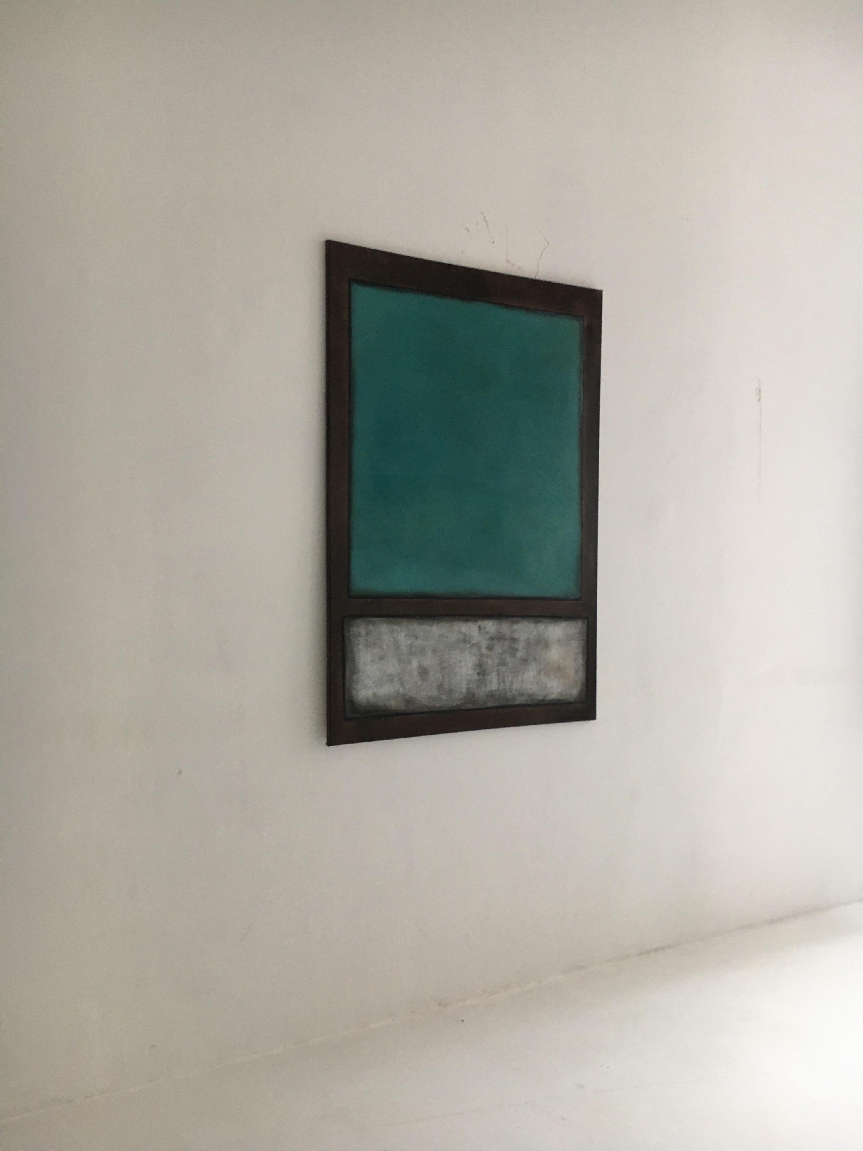 Nika Hofmann Large Scale Modern Abstract Minimalist Paining Austria 21st Century In Good Condition For Sale In Vienna, AT