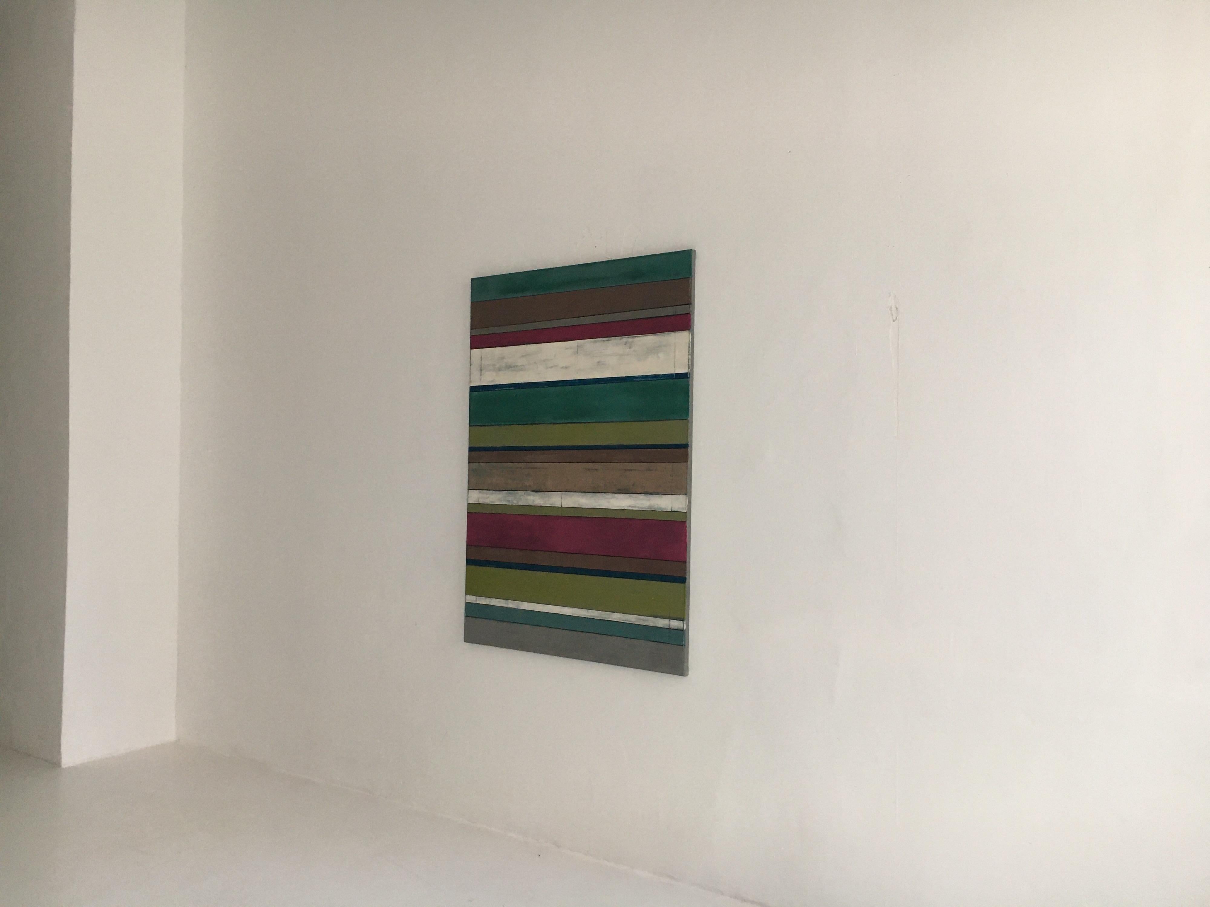 Canvas Nika Hofmann Large Scale Modern Abstract Minimalist Paining Austria 21st Century For Sale