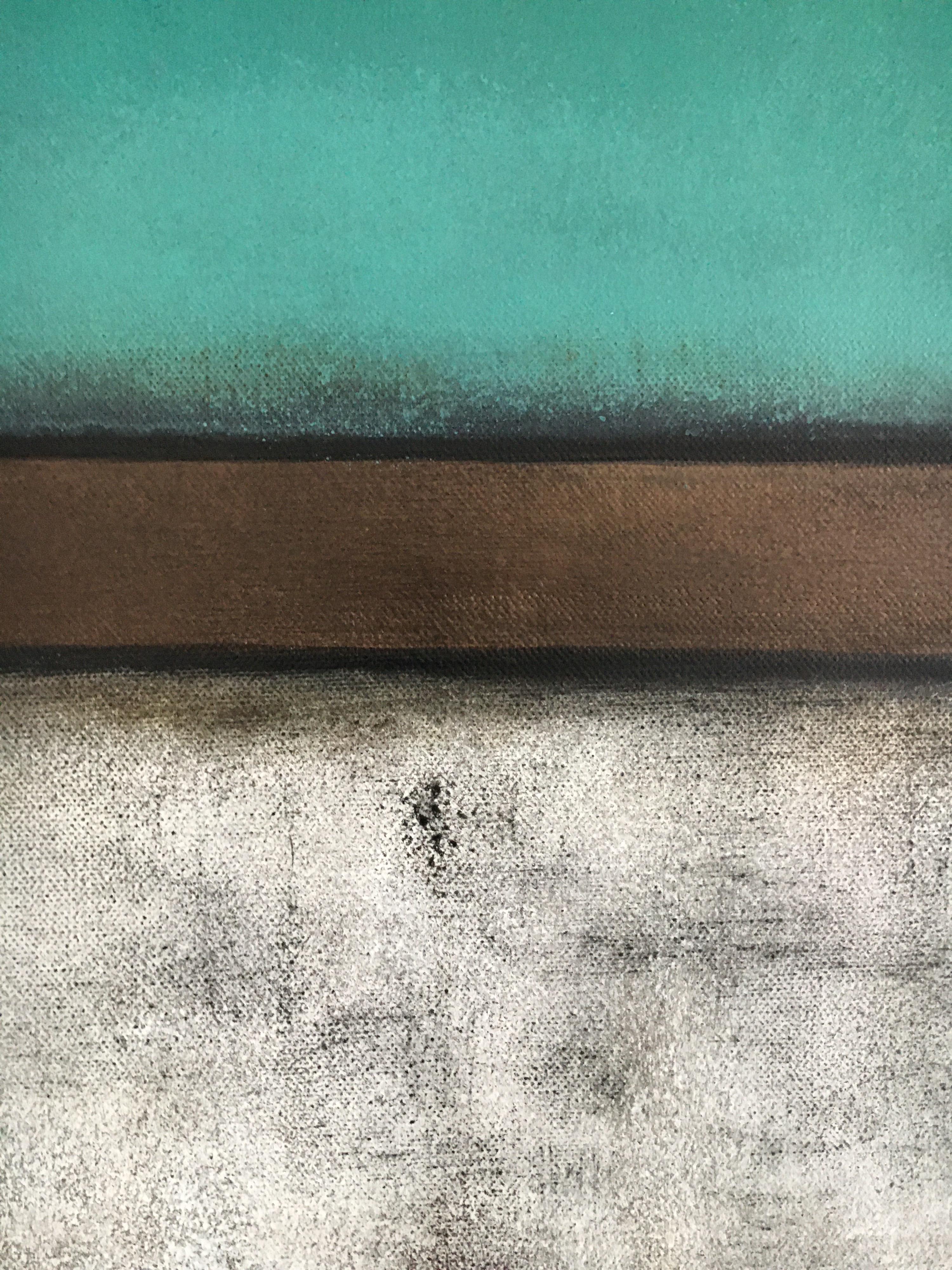 Contemporary Nika Hofmann Large Scale Modern Abstract Minimalist Paining Austria 21st Century For Sale