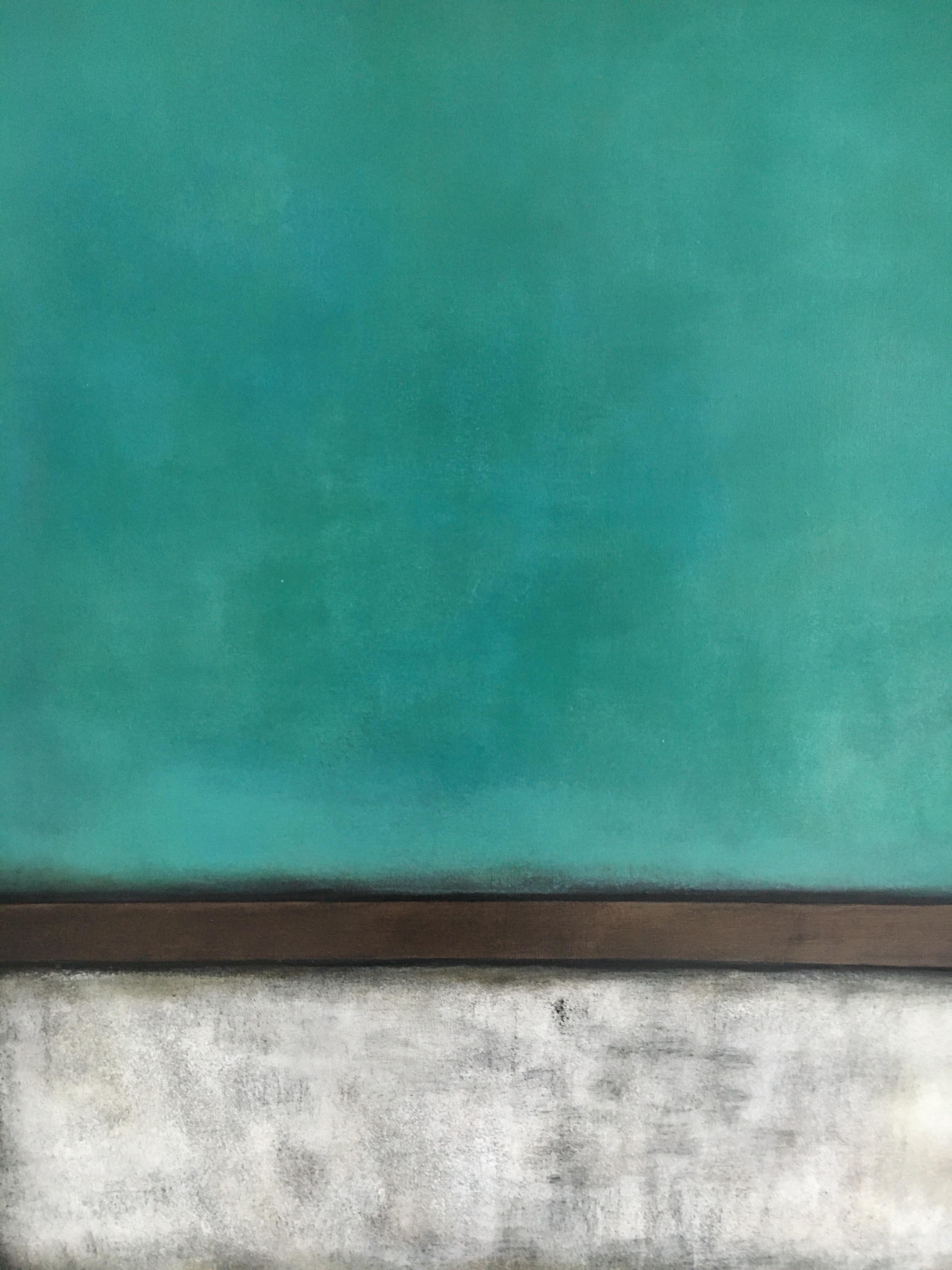 Canvas Nika Hofmann Large Scale Modern Abstract Minimalist Paining Austria 21st Century For Sale