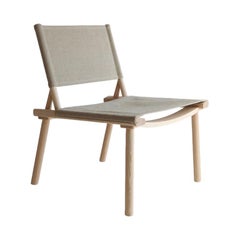Nikari December XL Chair, Ash with Linen
