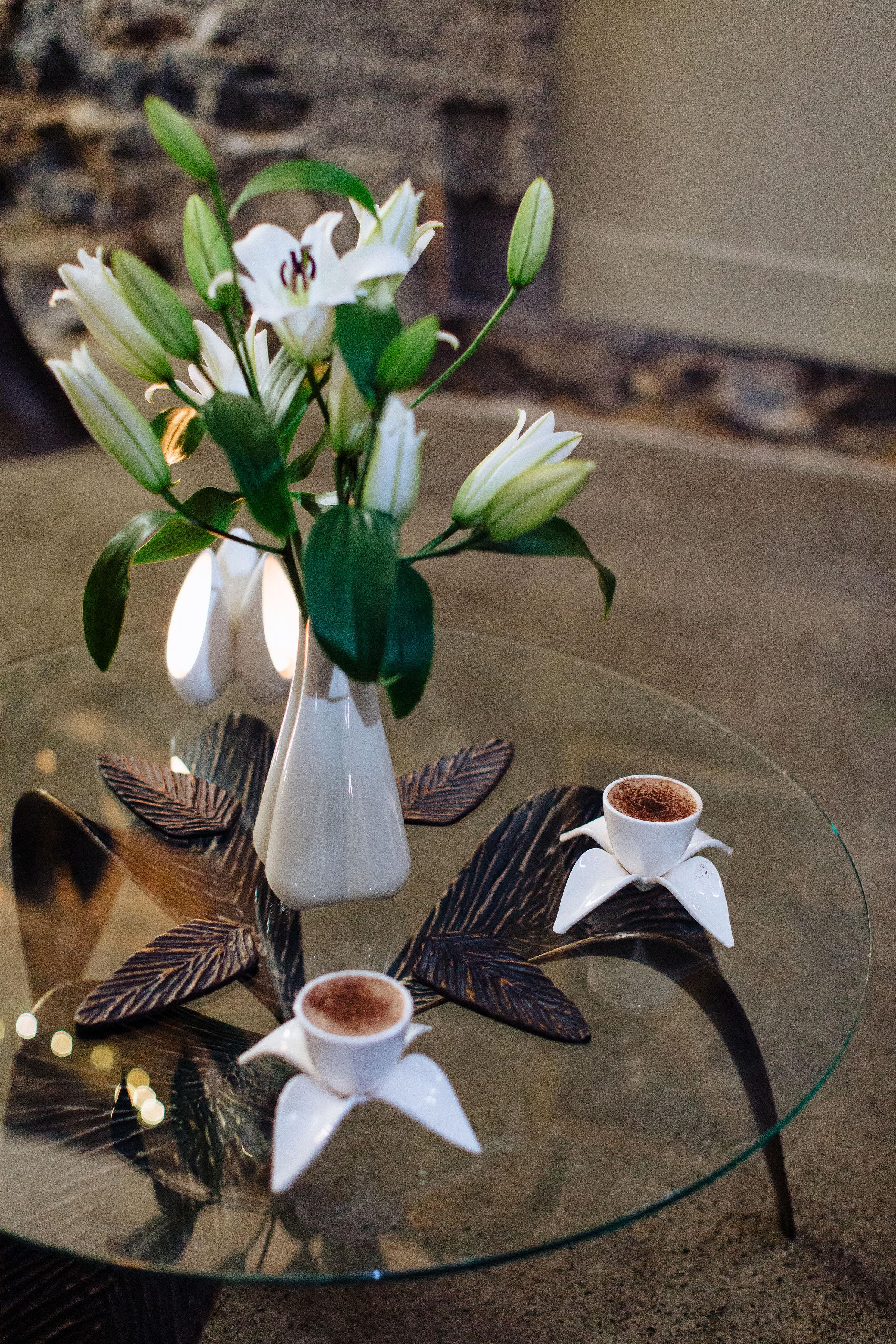 Bronze Nikau Table, Coffee Table For Sale
