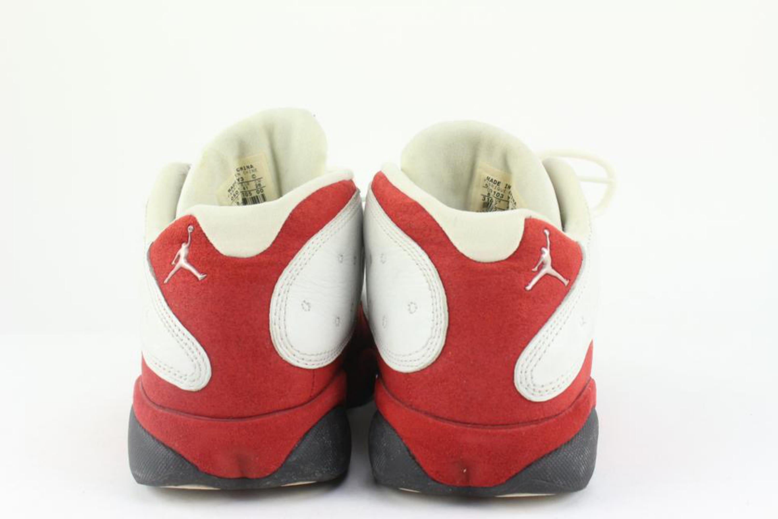 Nike 2005 Herren 8 US Kirsche Weiß Air Jordan XIII 13 310810-105-00 4