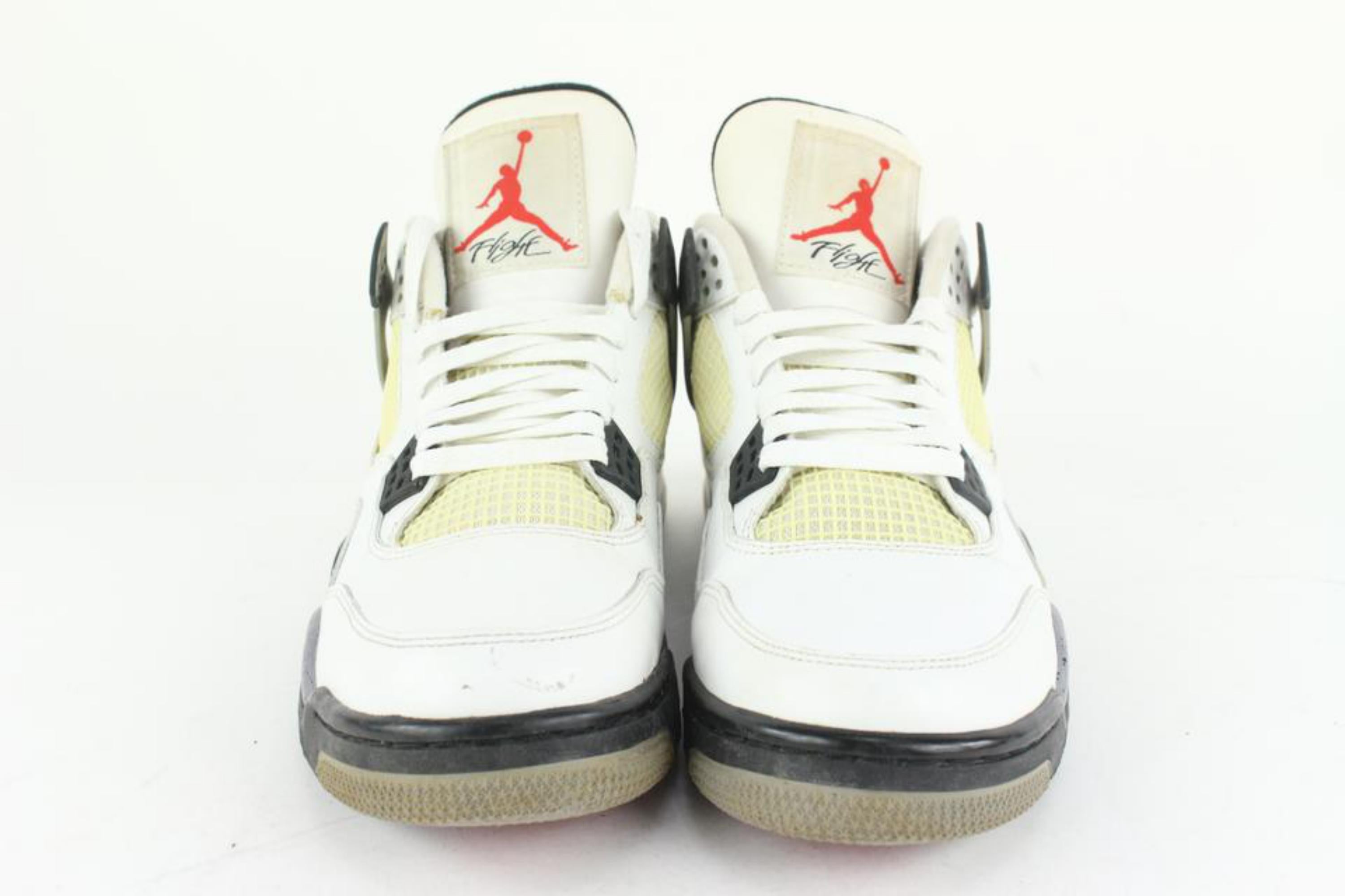 9.5 US White Cement Retro Air Jordan IV 