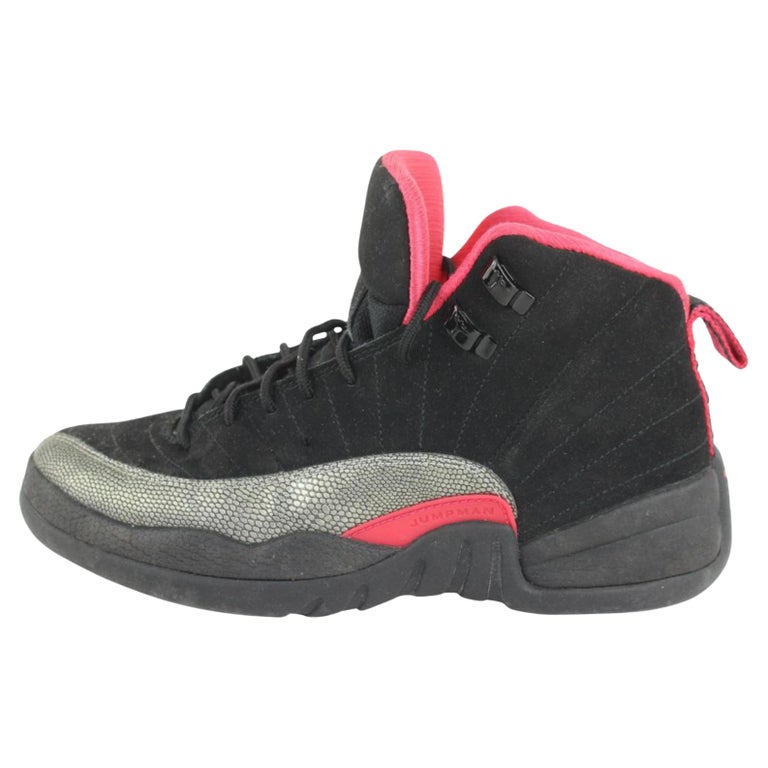 Nike 2012 Youth 5.5 US Black x Siren Red Air Jordan 12 XII 510815-008 For  Sale at 1stDibs | jordan 12 number