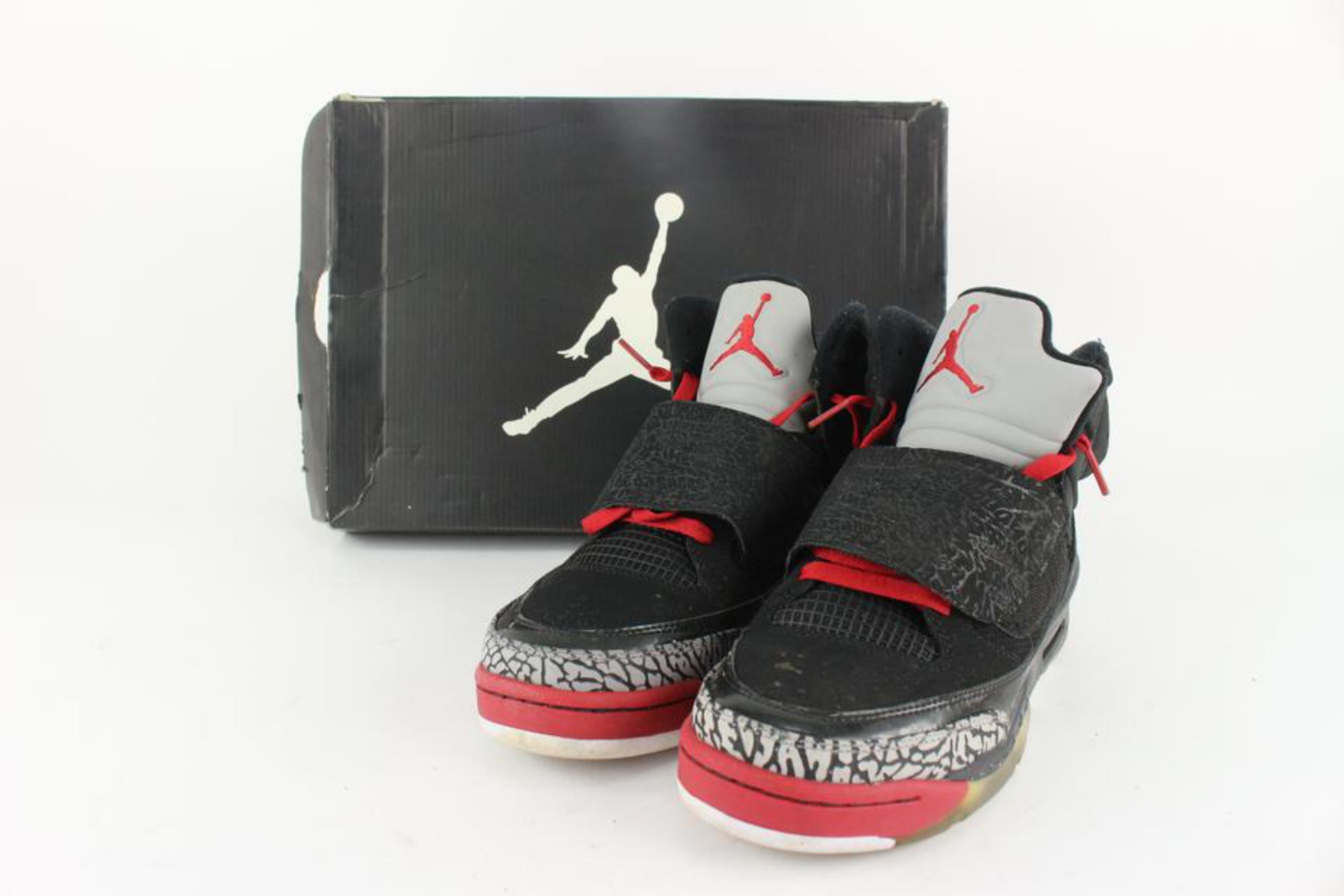 Nike 2012 Youth 7US Cement Black Red Air Jordan Son of Mars 512246-001 5