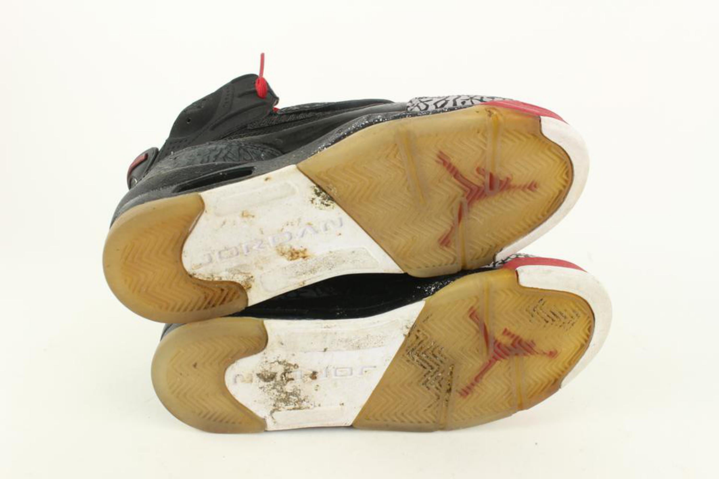 Nike 2012 Youth 7US Cement Black Red Air Jordan Son of Mars 512246-001 1