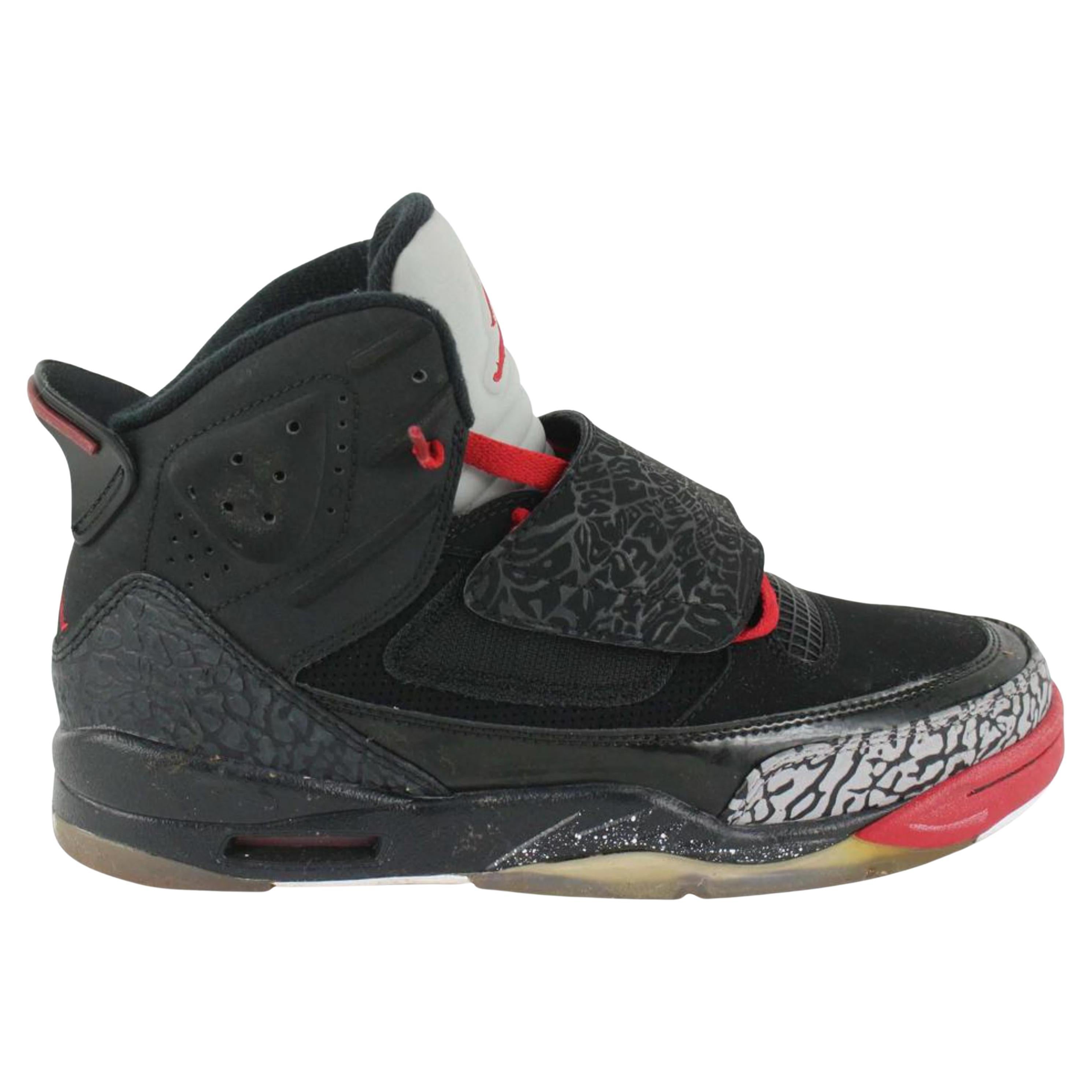 Nike 2012 Youth 7US Cement Black Red Air Jordan Son of Mars 512246-001