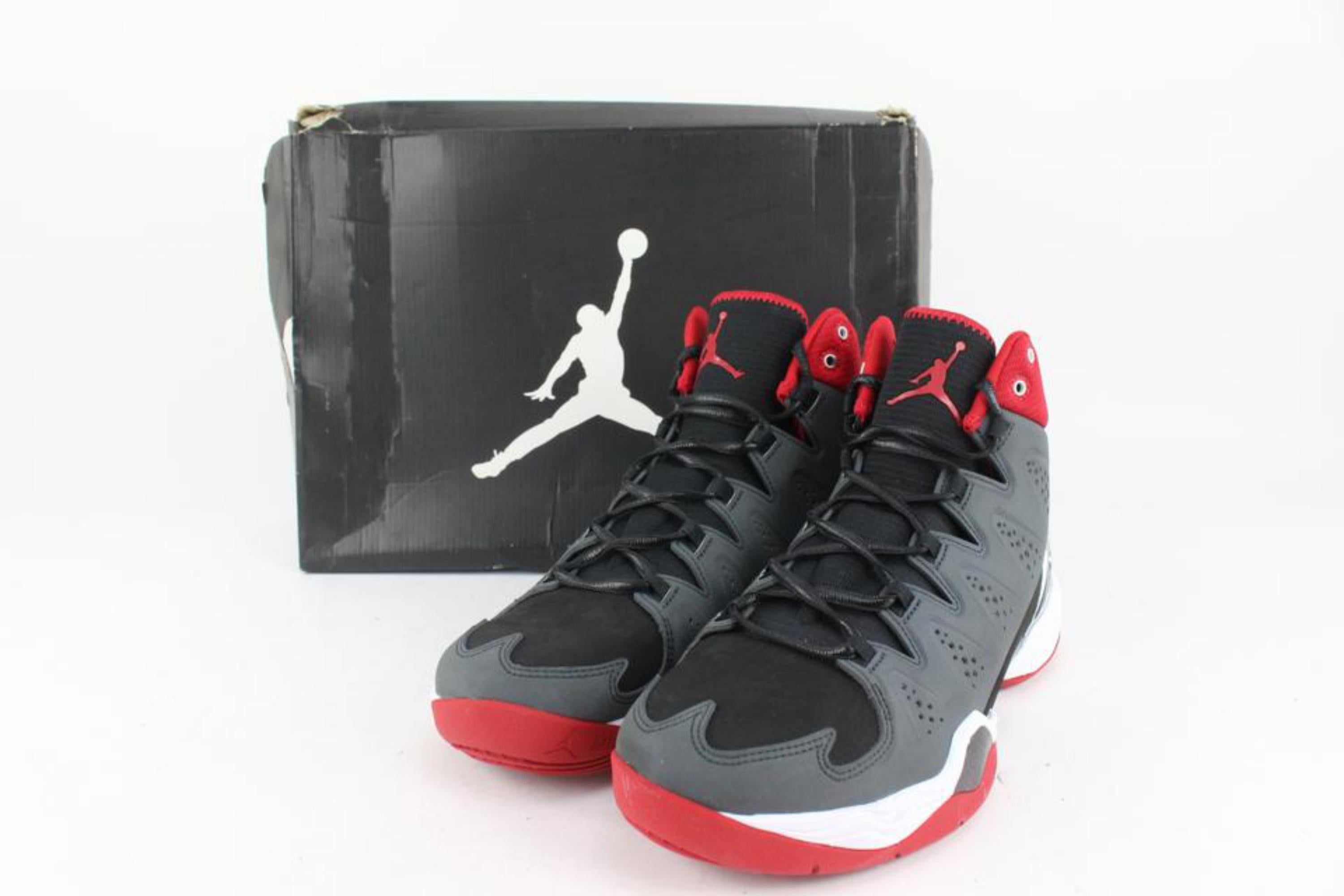 Nike 2013 Hombre 9 US Antracita Rojo Air Jordan Melo M10 629876-002 7