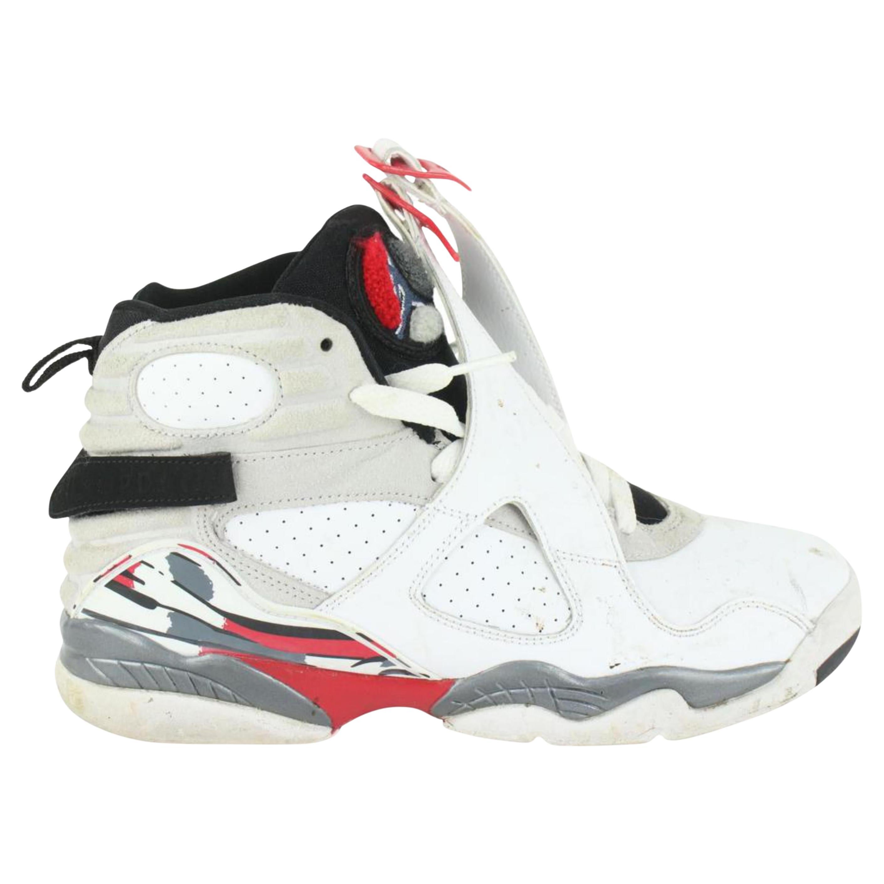Nike 2013 Youth 6 US White x Red Air Jordan VIII 8 305368-103 For Sale at  1stDibs
