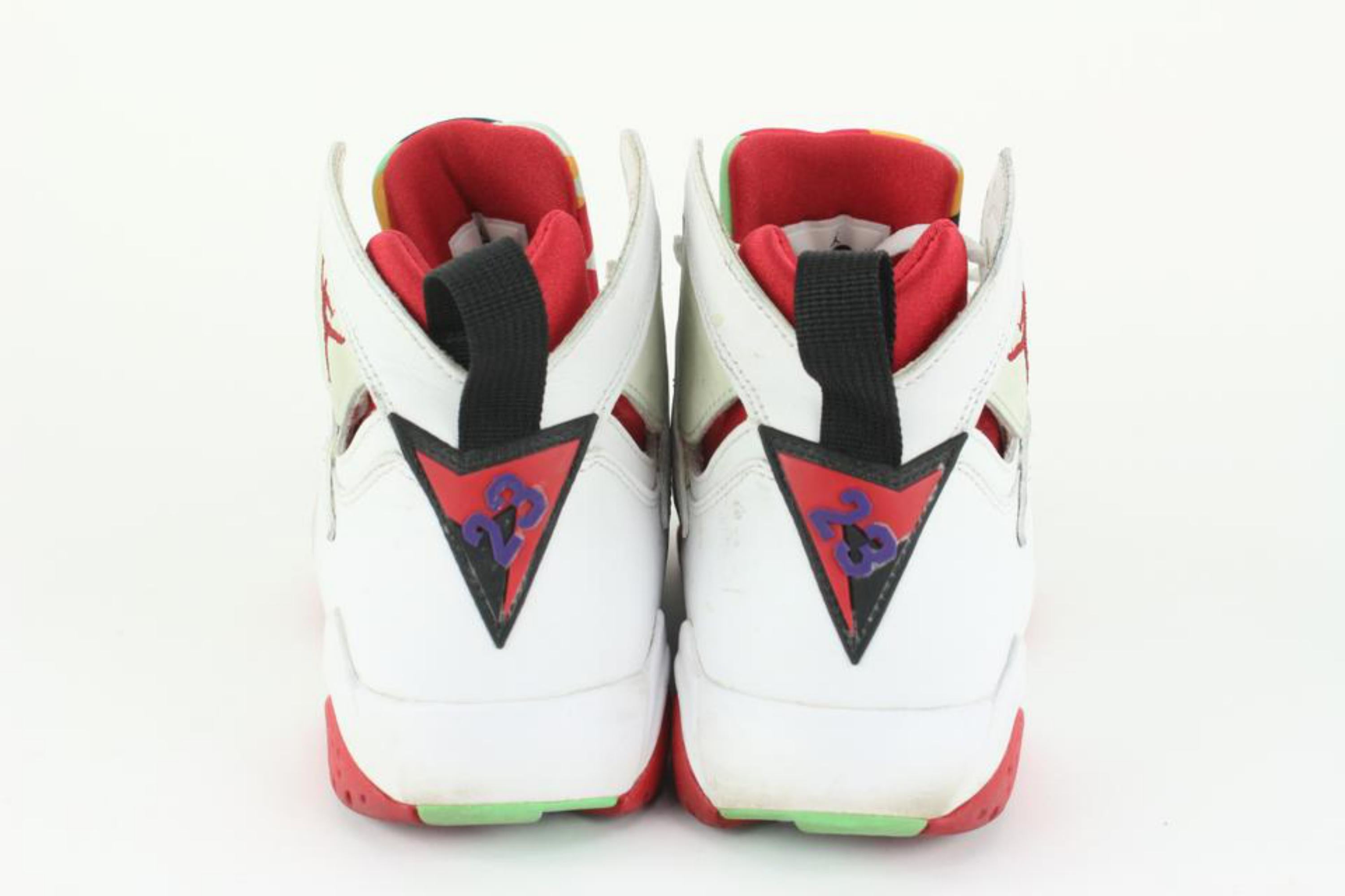Nike 2015 Men's 8 US White Red Hare Air Jordan VII 7 304775-125 For Sale at  1stDibs