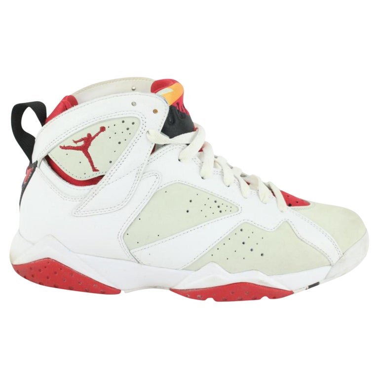 Nike 2015 Men's 8 US White Red Hare Air Jordan VII 7 304775-125 For Sale at  1stDibs