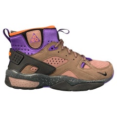 NIKE ACG AIR MOWABB Size 9.5 Brown Purple High Top Sneakers