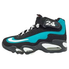Nike Air Black/Green Nubuck Griffey Max 1 Sneakers Size 42.5
