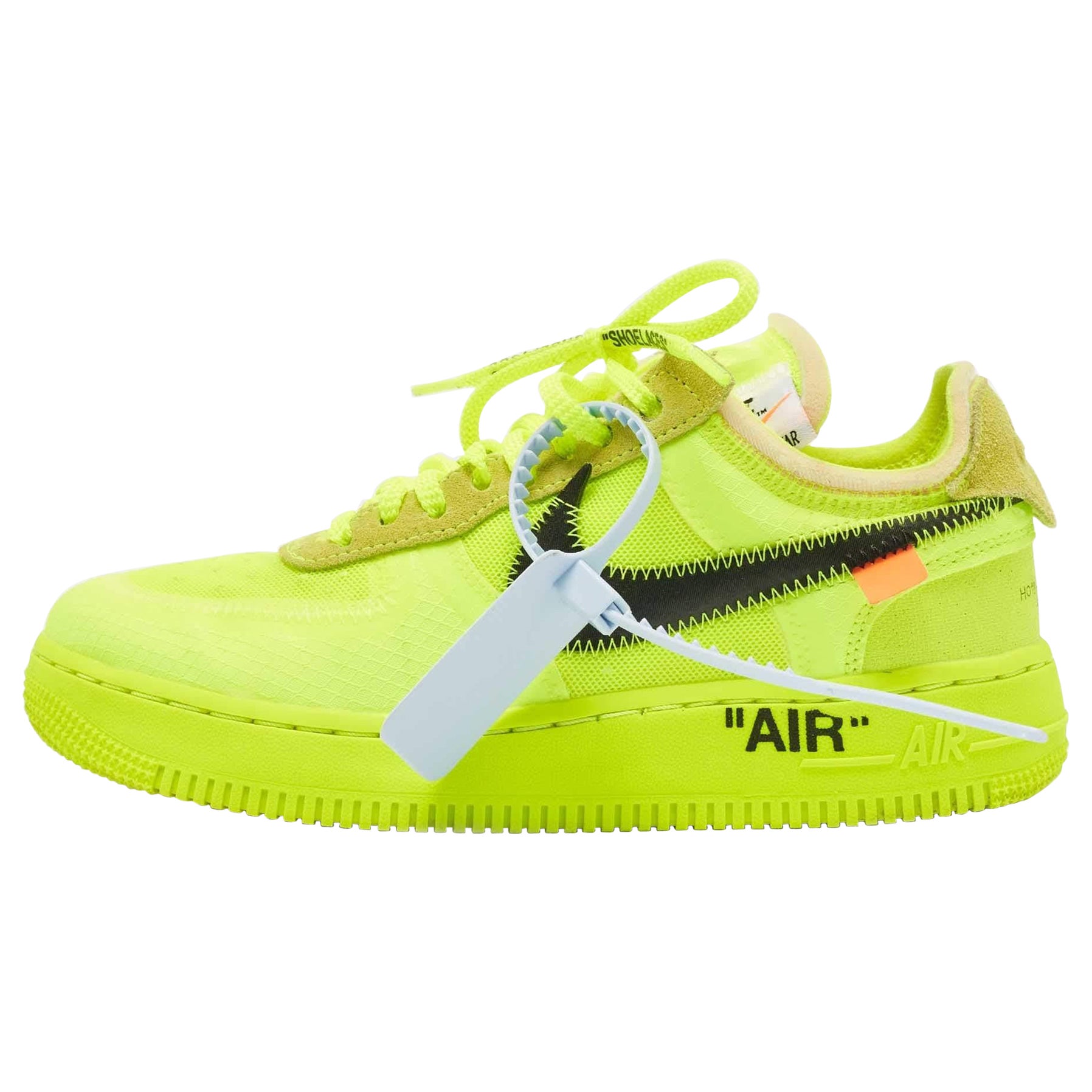 Nike Air Green Suede and Mesh Force 1 Low Sneakers Size 36.5