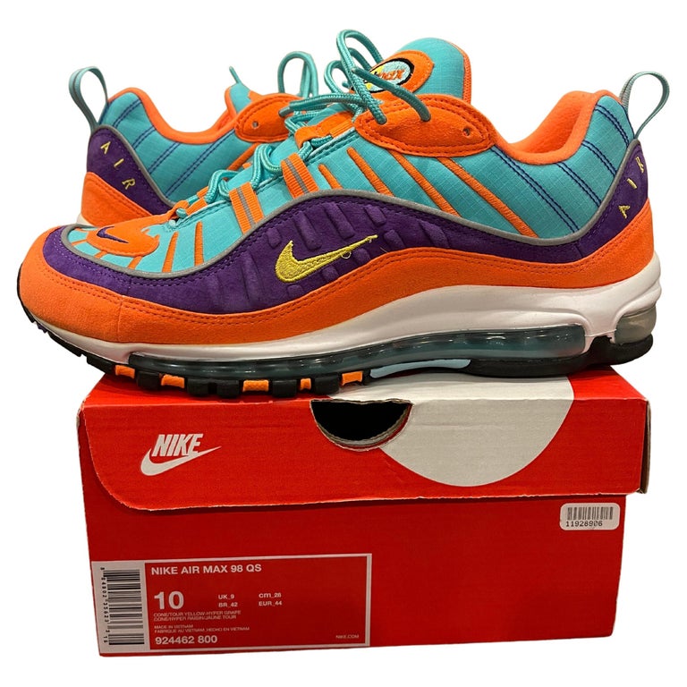Nike Air Max 98 Cone size 10 For Sale at 1stDibs