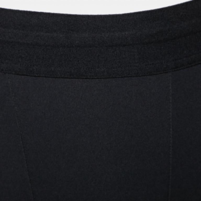Noir Nike Black Jersey Tight Fit Yoga Pants M. en vente