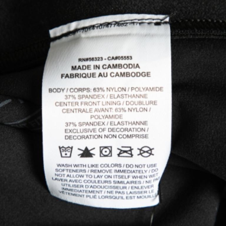 Nike Black Jersey Tight Fit Yoga Pants M. Bon état - En vente à Dubai, Al Qouz 2