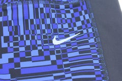 Nike Blue Nikav4 Running Capris Nikav4 Activewear Bottoms