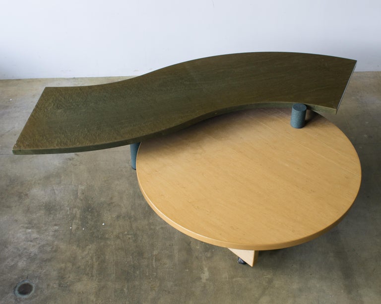 Nike Coffee Table Saporiti Postmodern, 1980s in Stock For Sale at 1stDibs